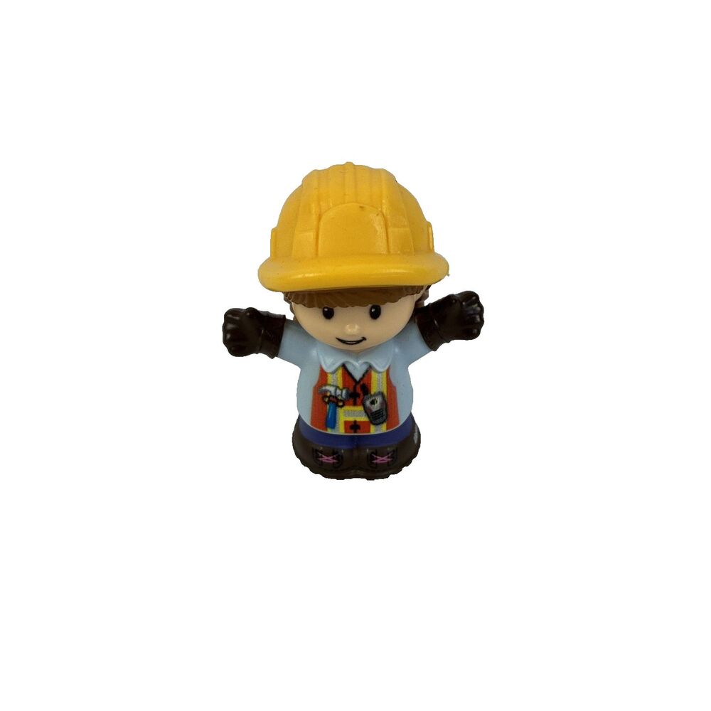 Fisher Price Little People Construction‎ Worker Girl 2021 Replacement Toy Figure